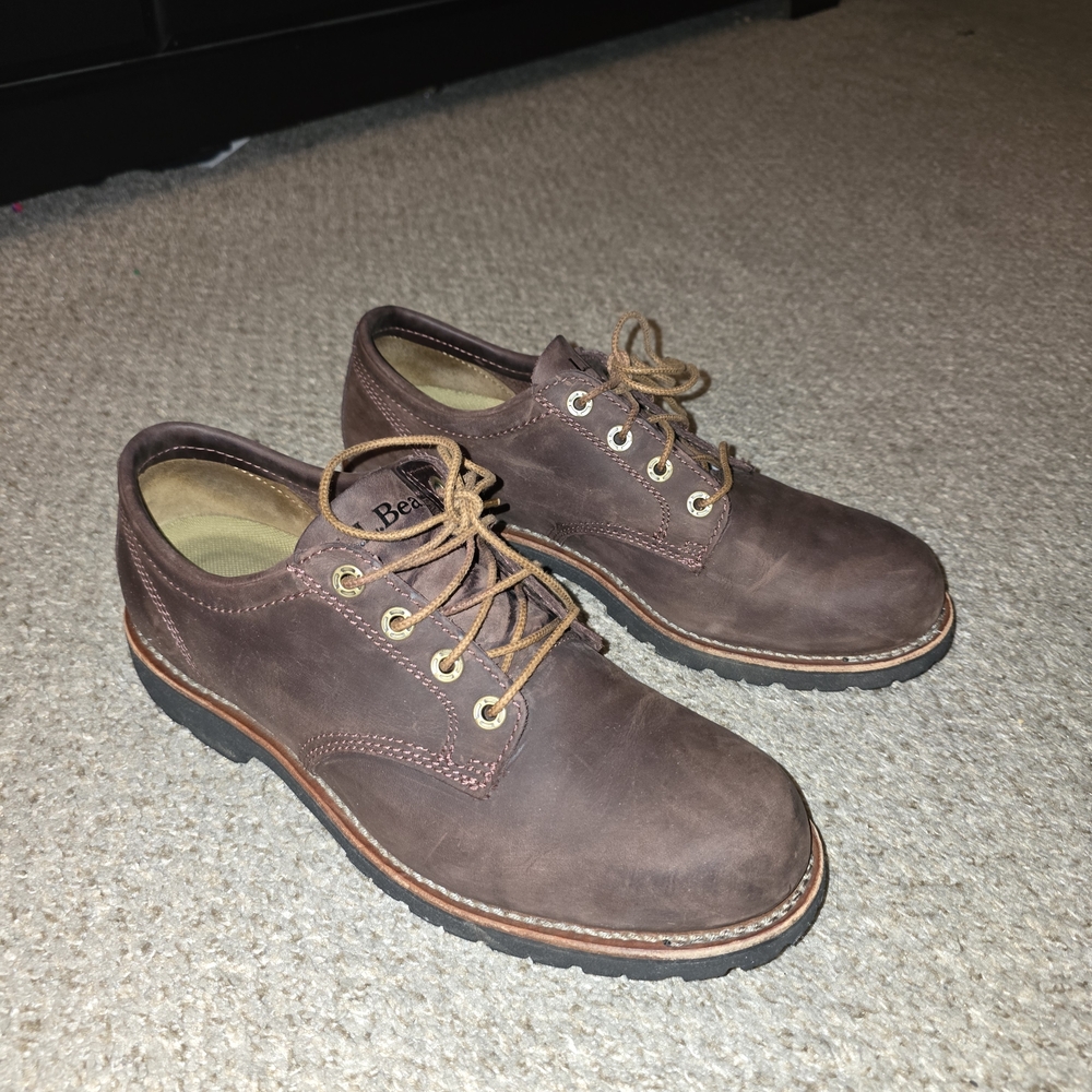 --SOLD SOLD-- Men's Bucksport Mocha Brown Oiled Leather Shoes Size 10.5